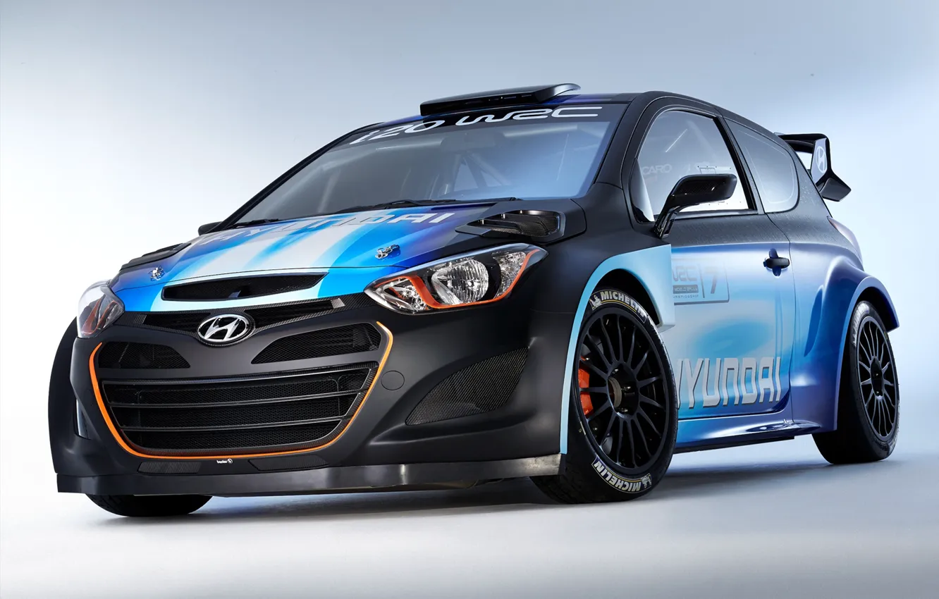 Photo wallpaper Hyundai, WRC, Rally, 2013, i20