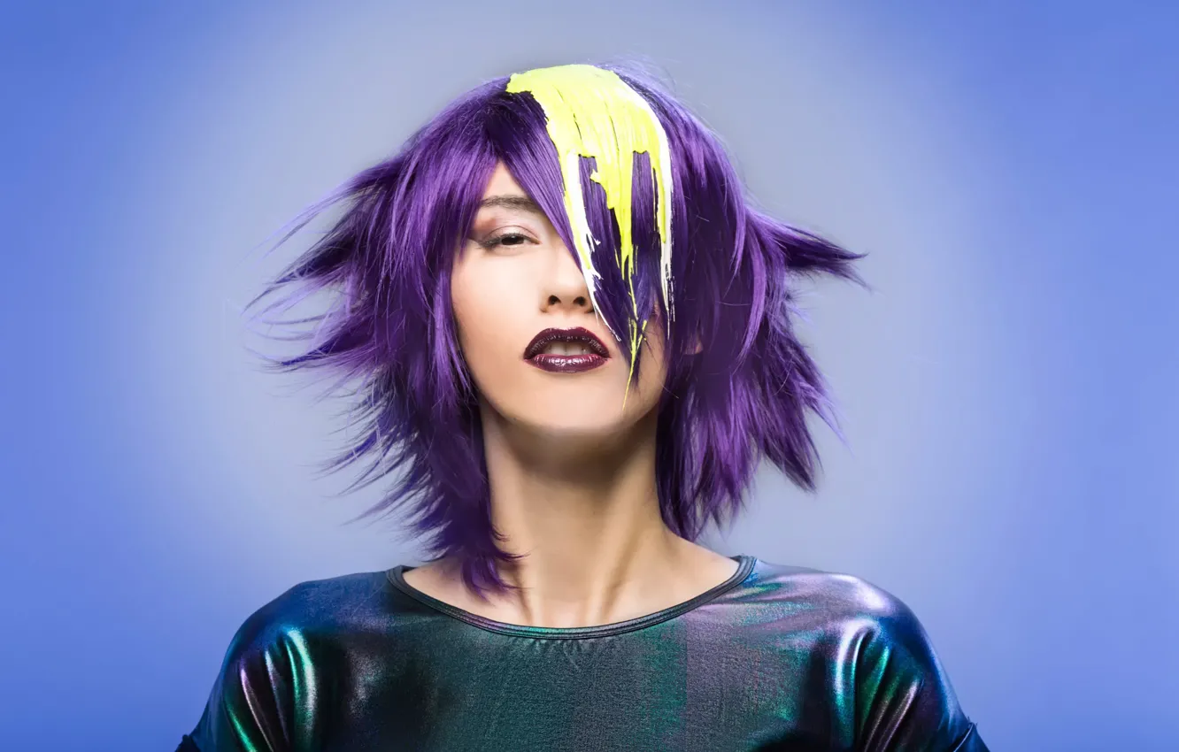 Photo wallpaper portrait, hairstyle, Colors, Hairaward 2015, Madea Petrovic