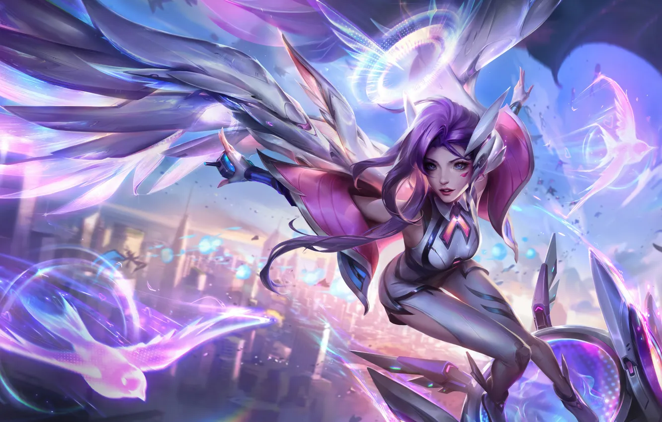 Photo wallpaper games, League of Legends, Seraphine