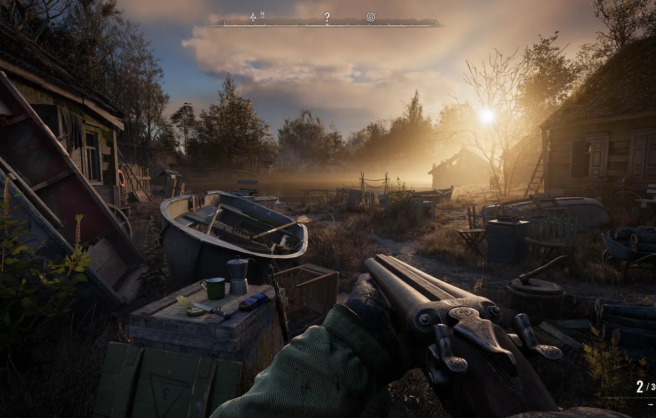 Photo wallpaper swamp, Stalker, bleed, Stalker 2, S.T.A.L.K.E.R. 2: Heart of Chornobyl