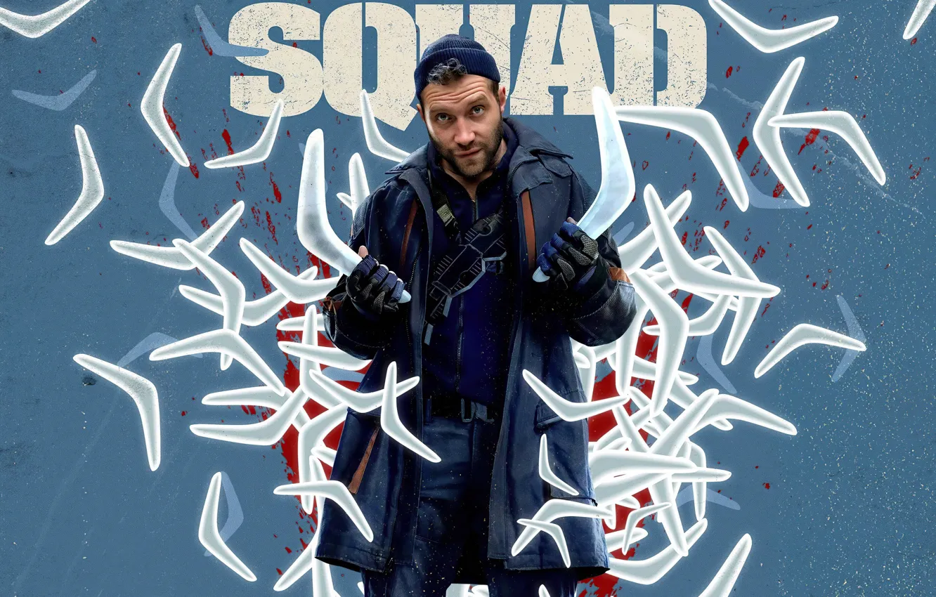 Photo wallpaper poster, Jai Courtney, Jai Courtney, Captain Boomerang, Suicide Squad: A mission through and through, The …