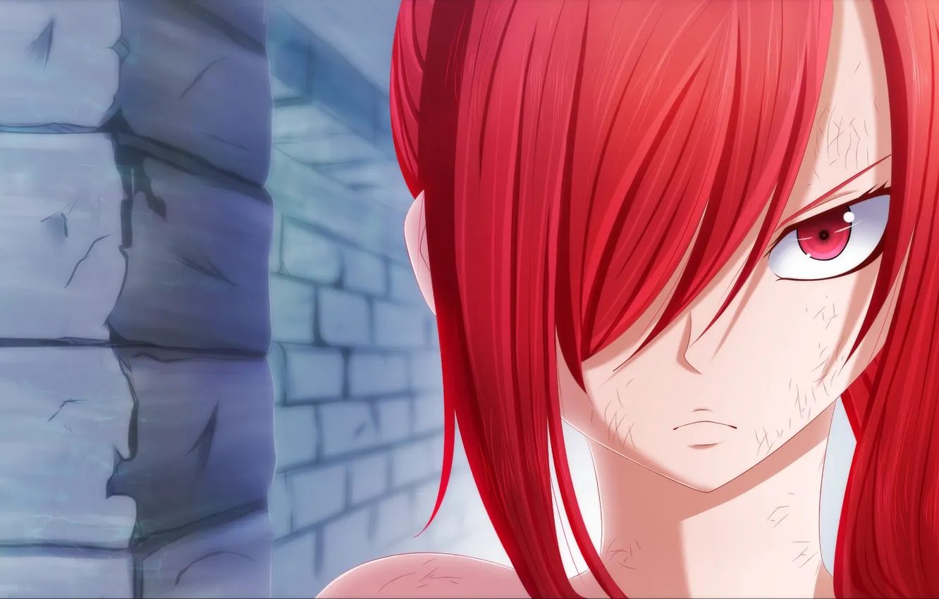 Photo wallpaper Single, fairy tail, female, Ezra Scarlet, Dhako889