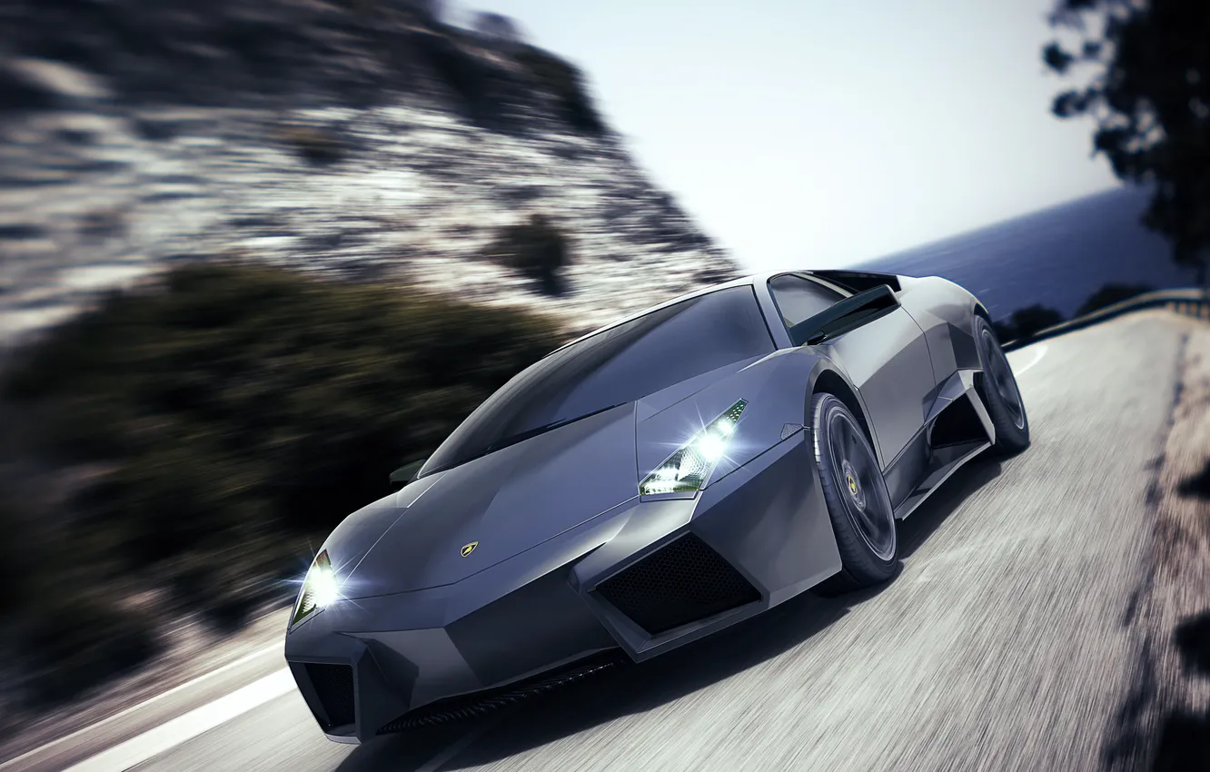 Photo wallpaper auto, sports car, Lamborghini Reventon