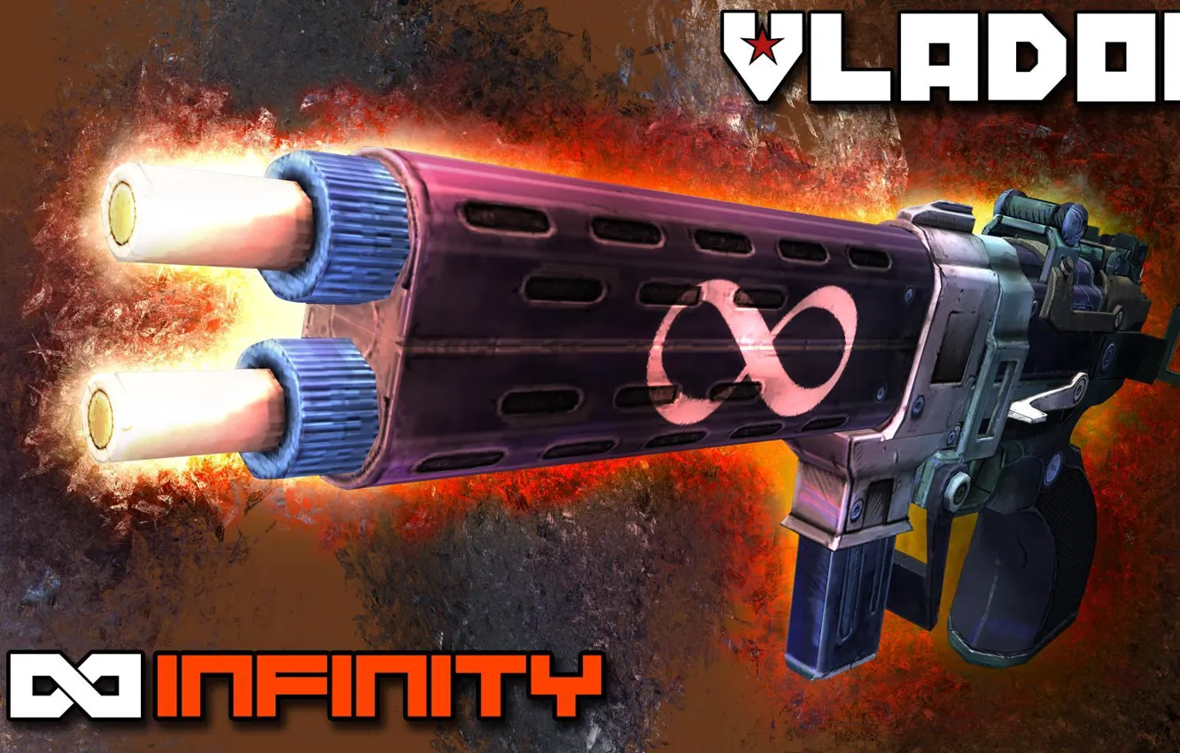 Photo wallpaper Infinity, Borderlands 2, Vladof, Vladov