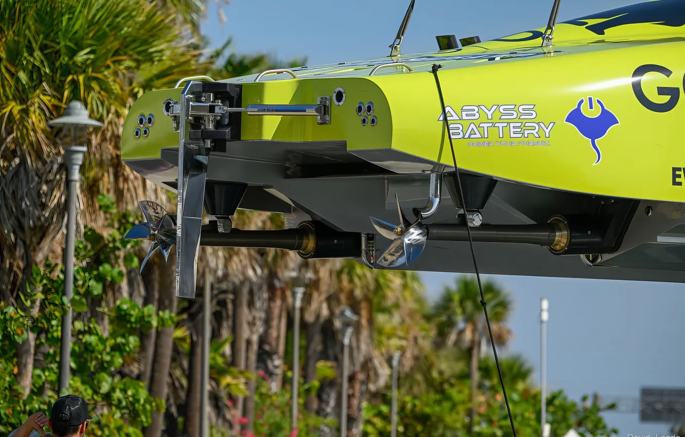 Photo wallpaper race, boat, speed