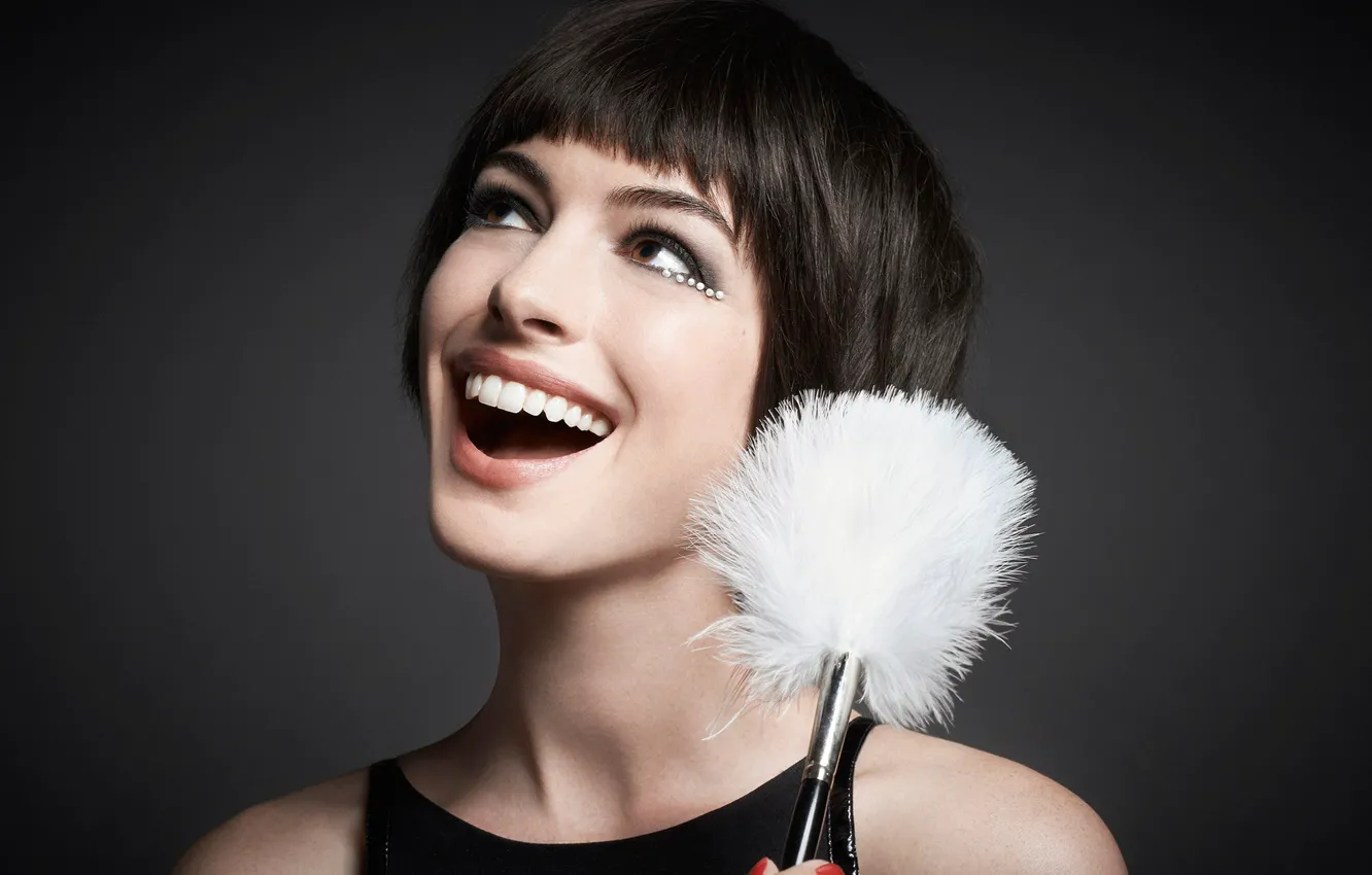 Photo wallpaper photoshoot, Anne Hathaway, The Hollywood Reporter