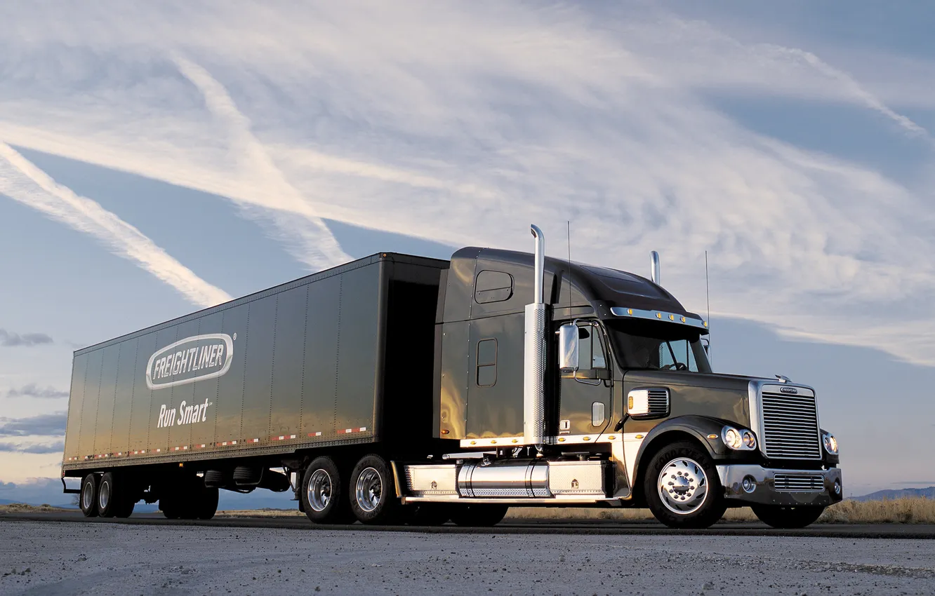 Photo wallpaper truck, freightliner, trucks, the truck, coronado