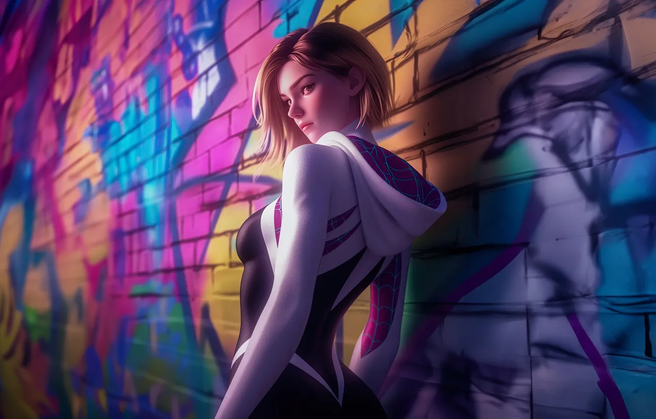 Photo wallpaper Gwen, legacy, Stacy