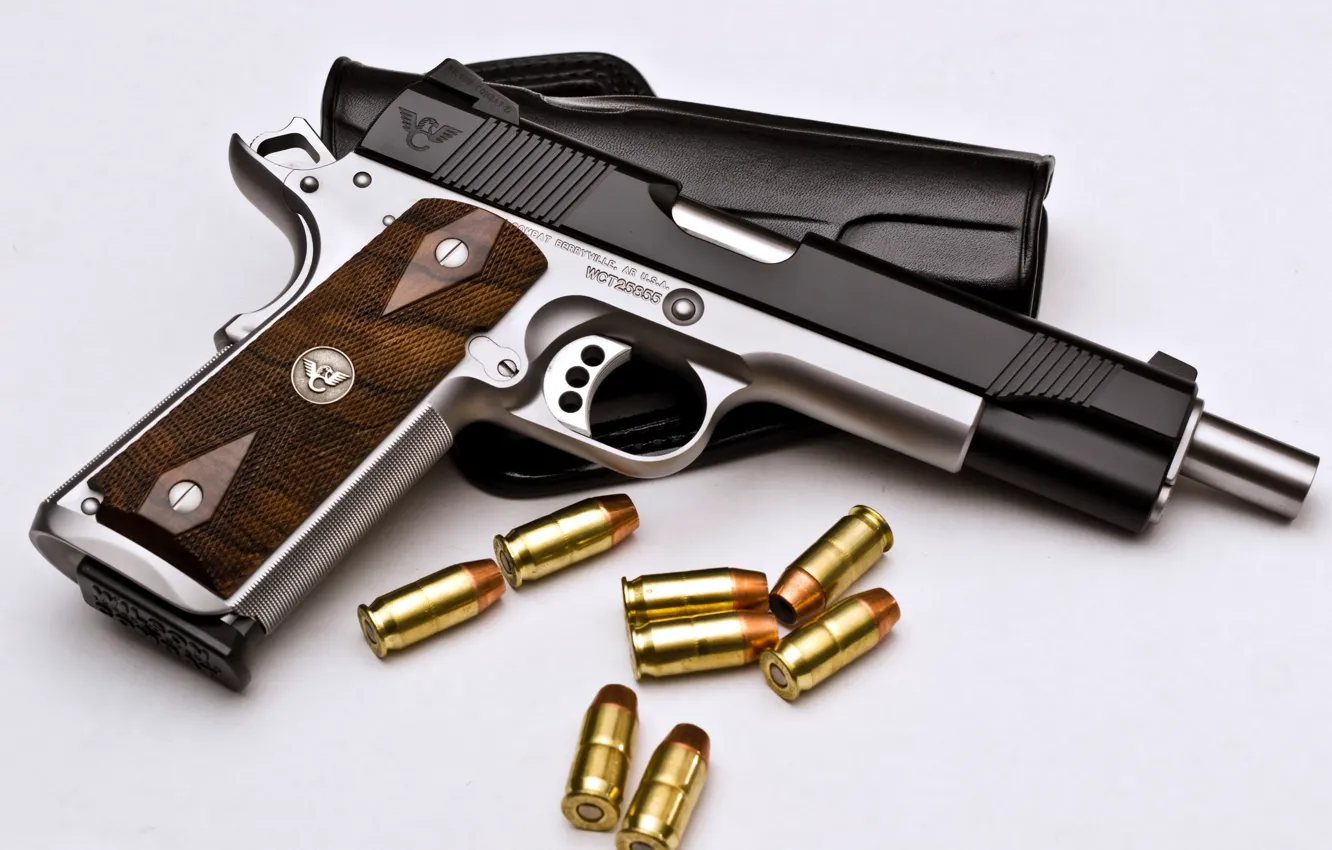 Photo wallpaper gun, weapons, cartridges