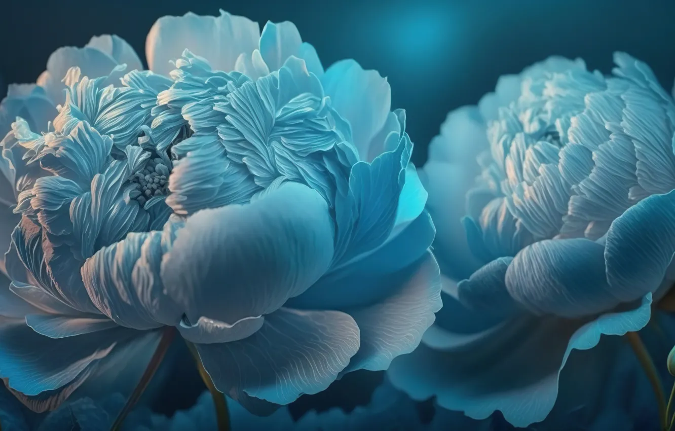 Photo wallpaper white, macro, light, flowers, rendering, tenderness, petals, white