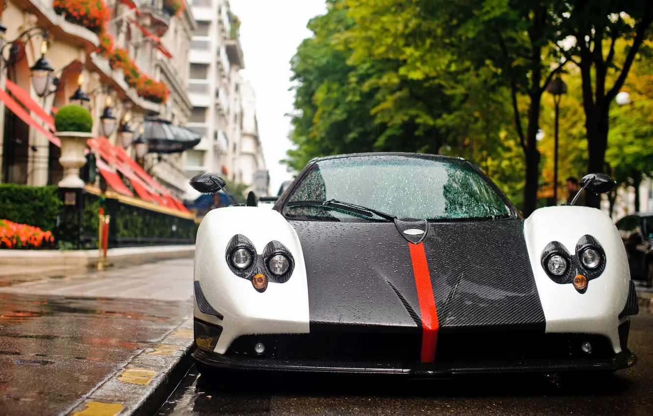 Photo wallpaper supercar, Pagani, Sink, Probe