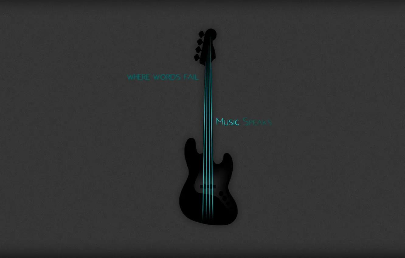 Photo wallpaper grey, background, bass, strings, strings, bass, aquamarine, aquamarine