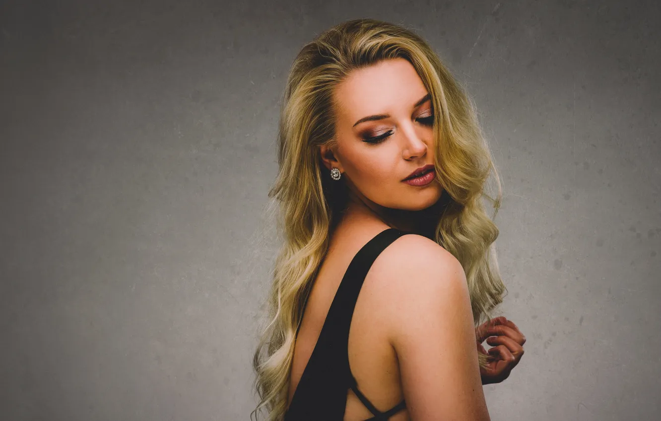 Photo wallpaper face, model, hair, beauty, elna