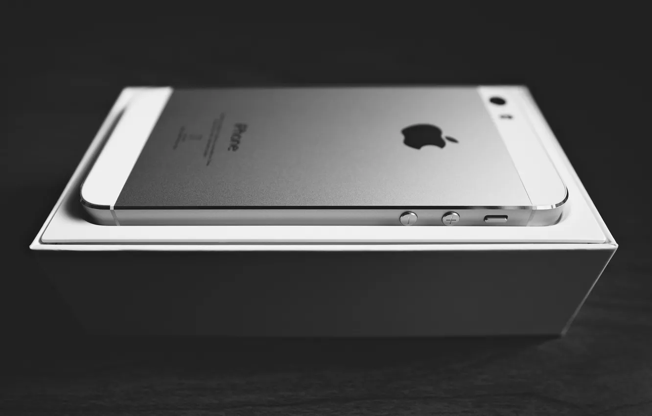 Photo wallpaper box, Apple, phone, gadget, iPhone 5s