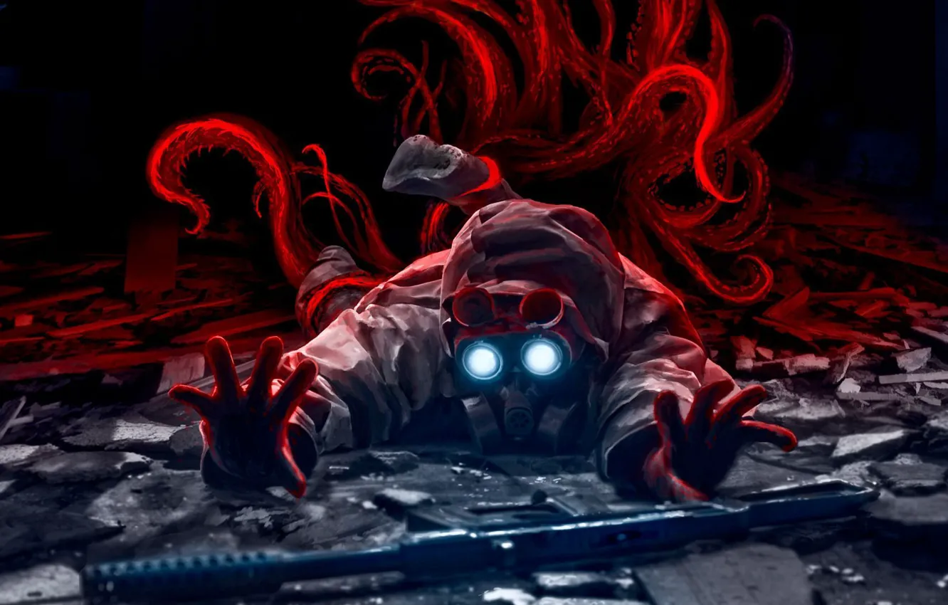 Photo wallpaper fantasy, Apocalypse, Stalker, romantic