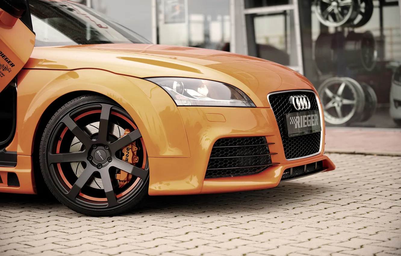 Photo wallpaper car, machine, tuning, 3000x2000, 2011 Rieger Audi TT 8J