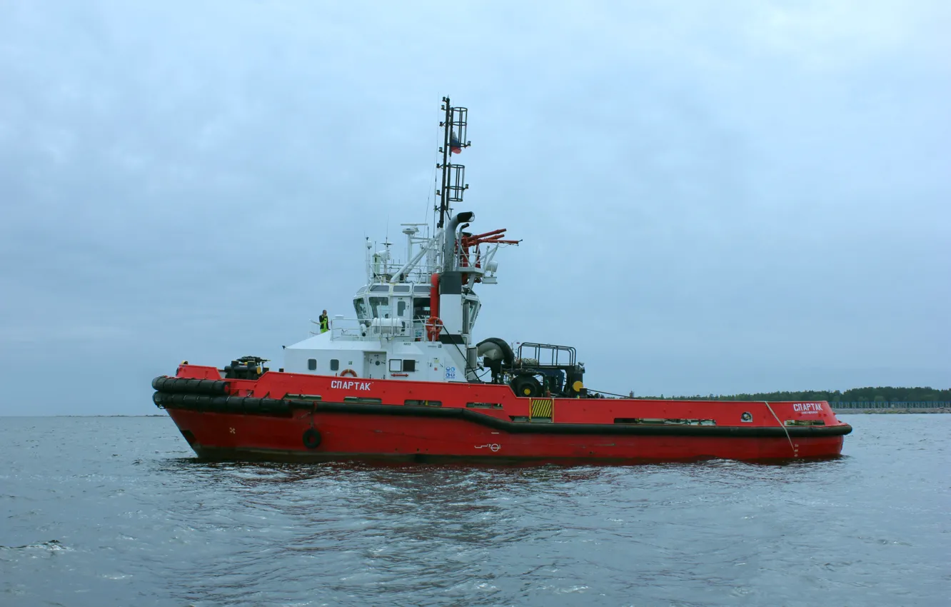 Photo wallpaper tug, Spartacus, worker