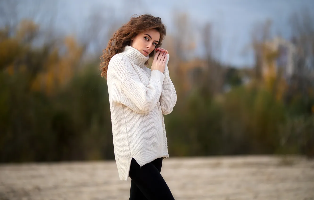 Photo wallpaper girl, sexy, Wallpaper, sweetheart, model, bright, makeup, slim