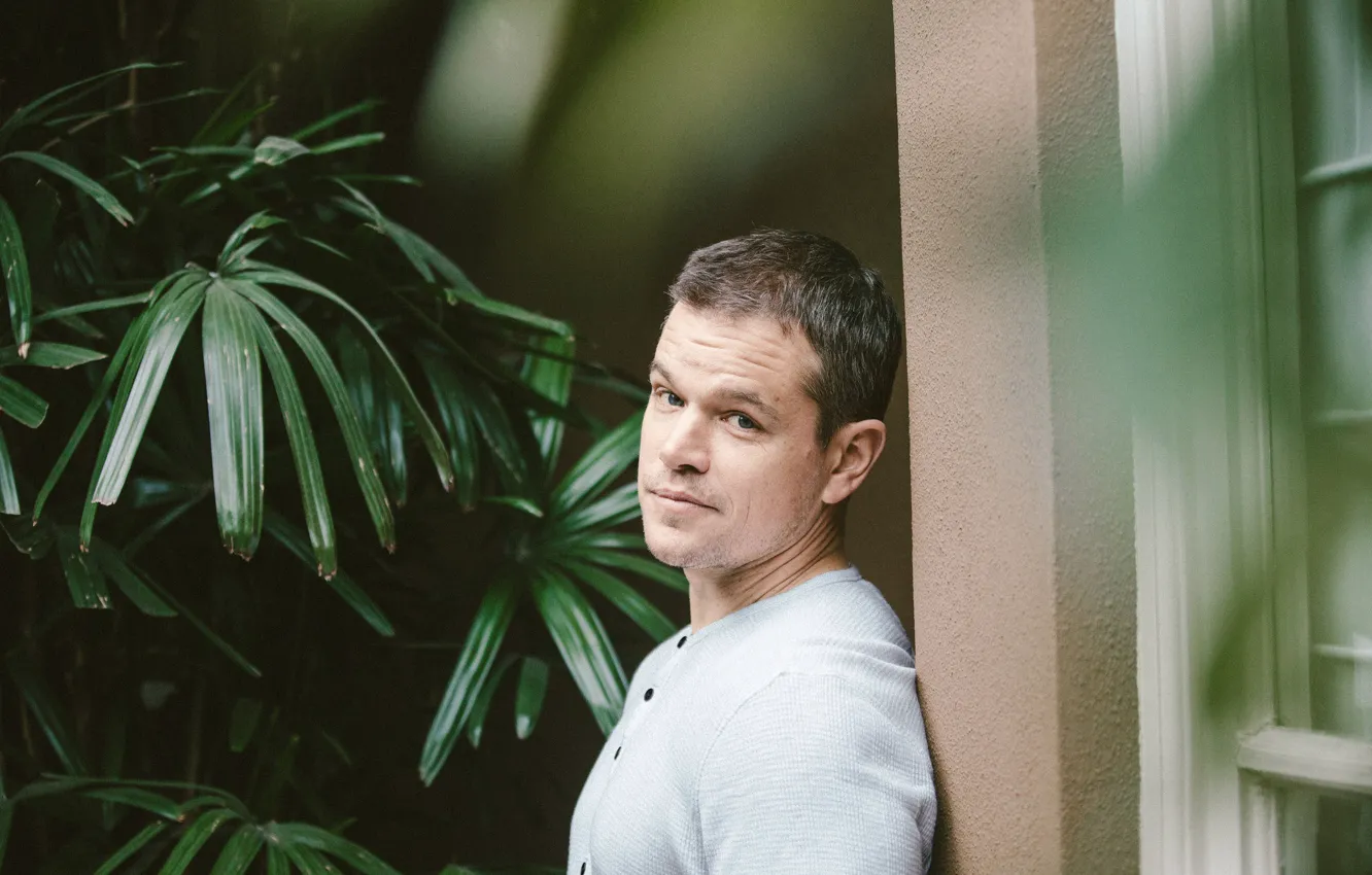 Photo wallpaper photographer, actor, Matt Damon, photoshoot, Matt Damon, 2016, The New York Times, for the newspaper