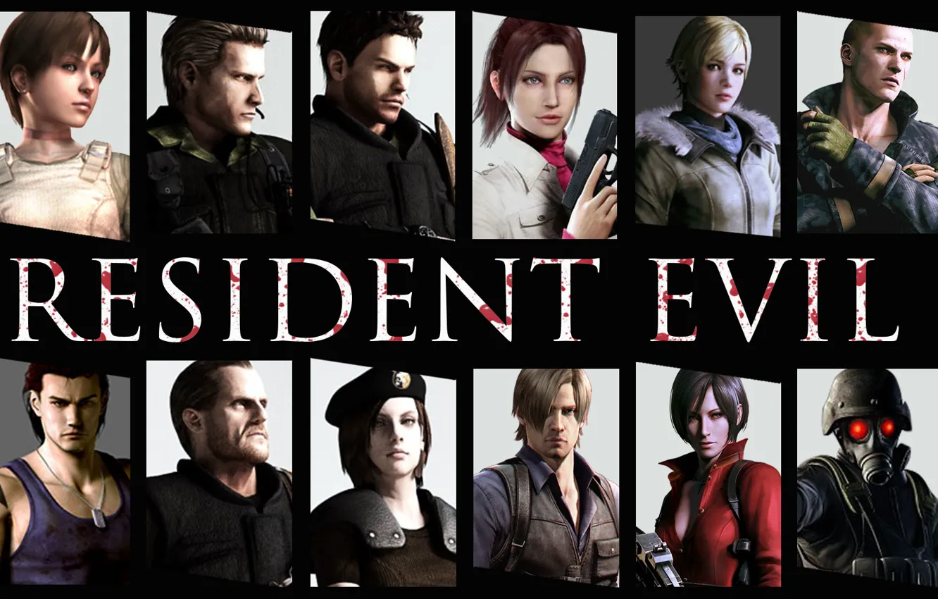 Wallpaper Games, Resident Evil, Wallpaper, Leon, Jake, Ada, Chris ...