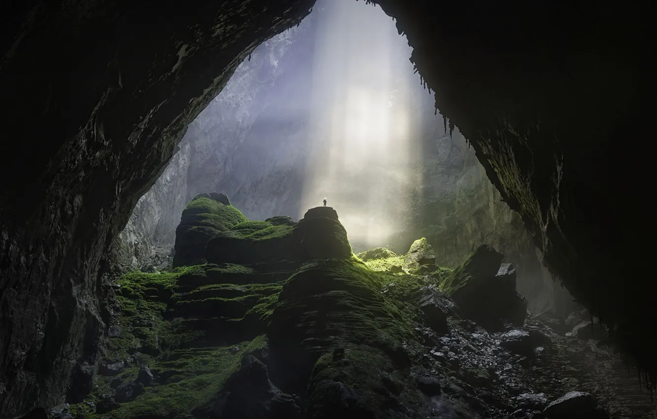 Photo wallpaper Vietnam, Phongnya Kebang National Park, Shondong Cave