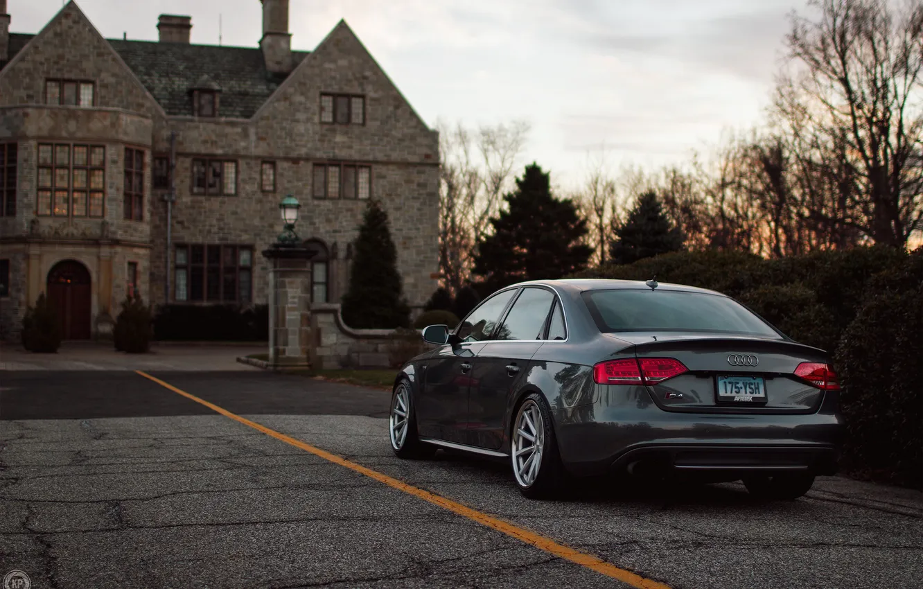 Photo wallpaper grey, Audi, Audi, estate