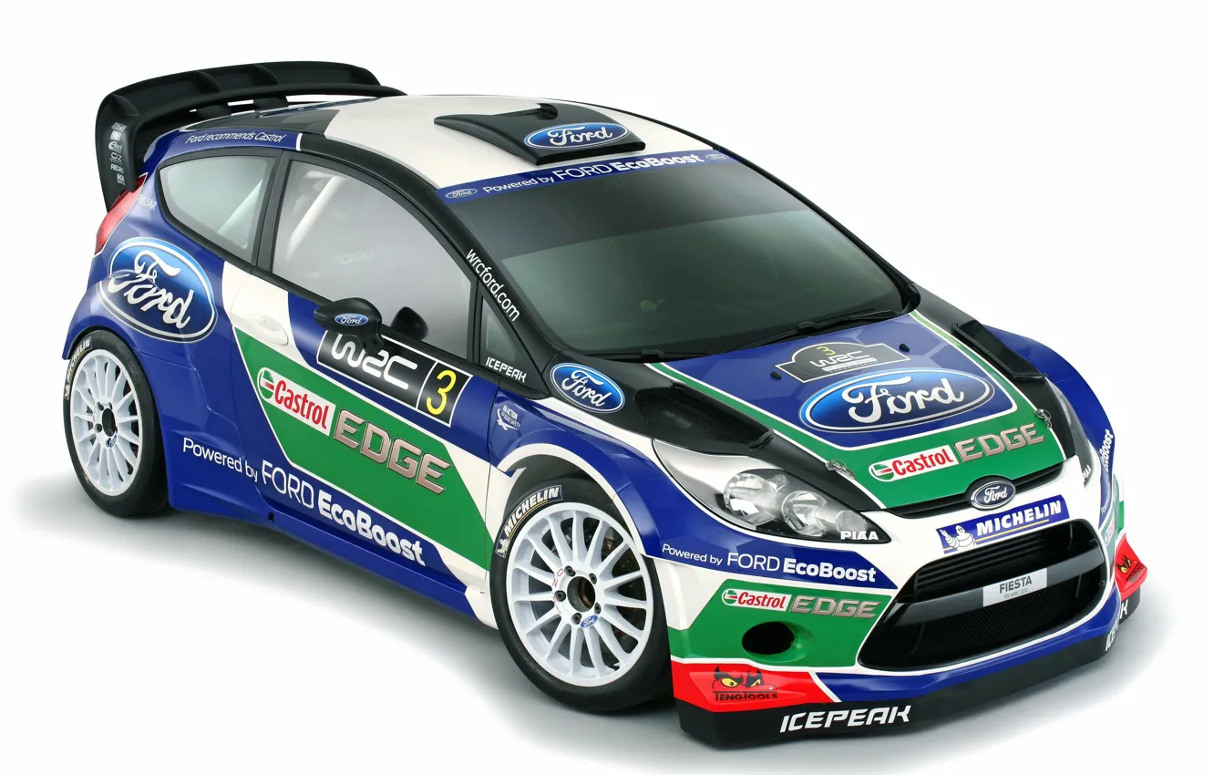 Photo wallpaper Ford, WRC, Rally, Fiesta