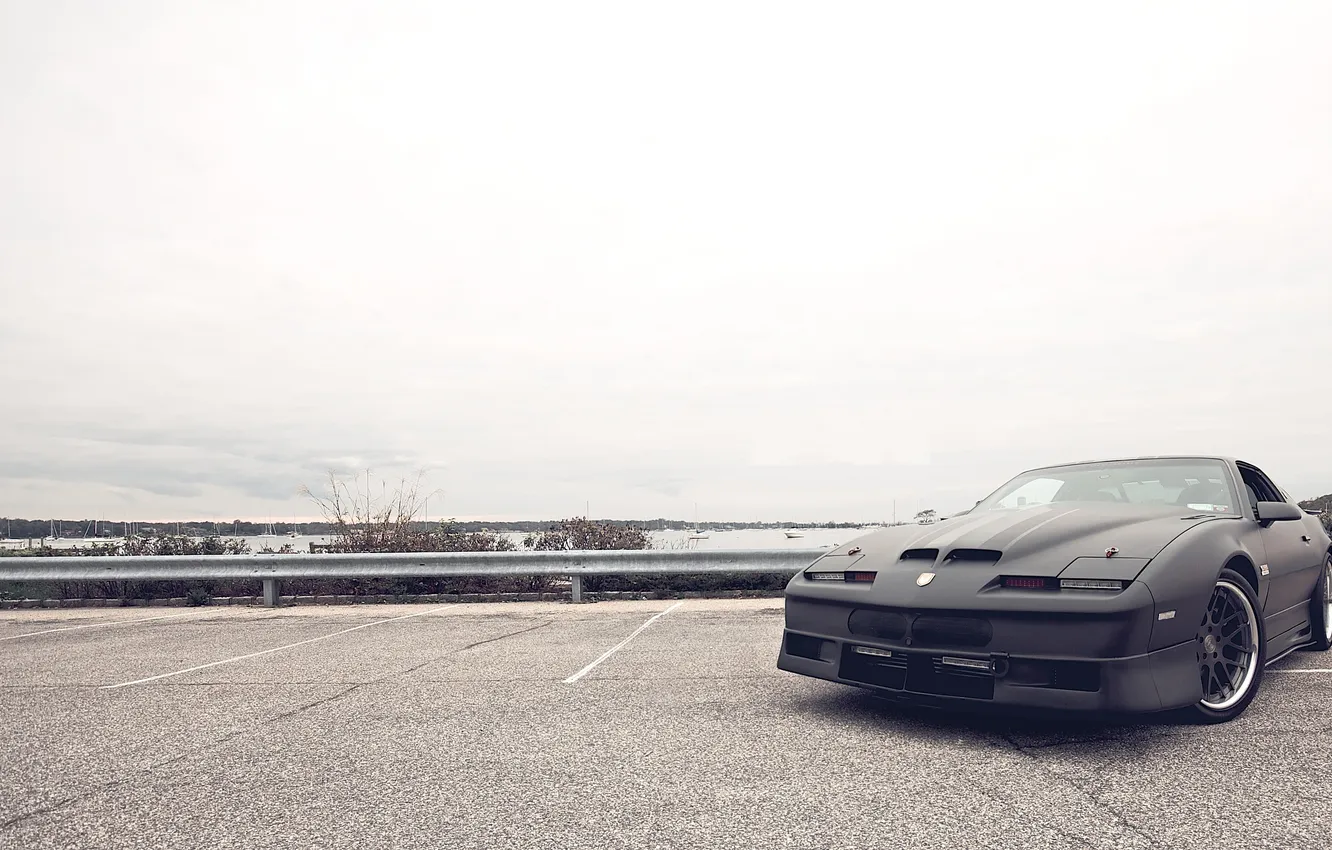 Photo wallpaper city, photo, cars, auto, Pontiac, wallpapers auto, the view from the front, cars wall