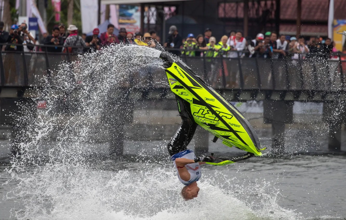 Photo wallpaper race, boat, speed