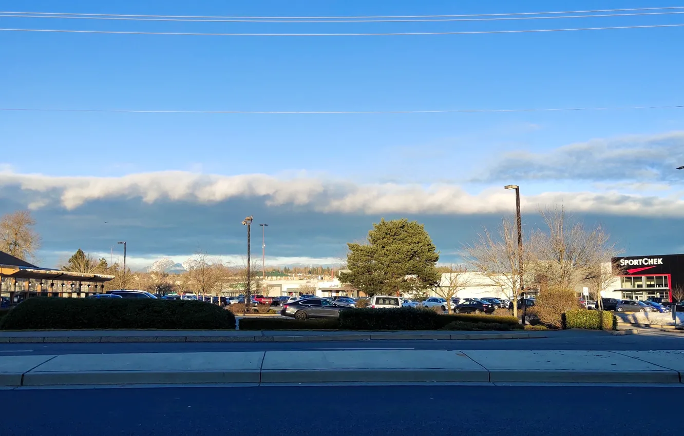 Photo wallpaper city, landscape, street, building