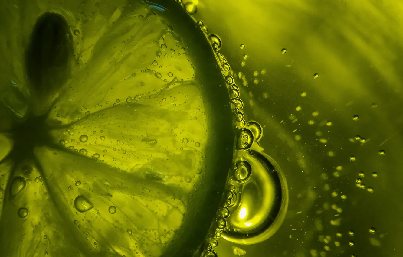 Photo wallpaper food, liquid, lime, citrus