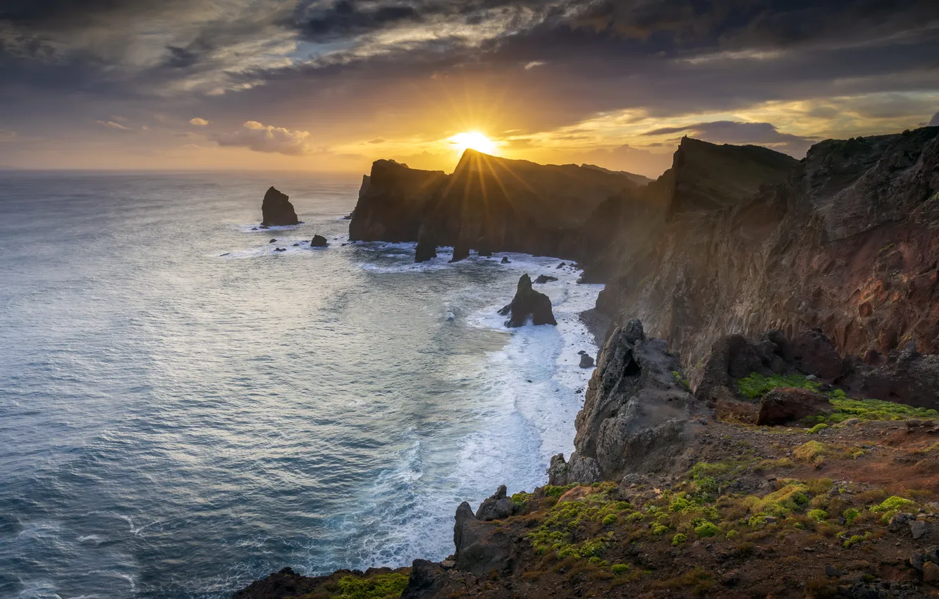 Photo wallpaper Portugal, Madeira, Machico Municipality