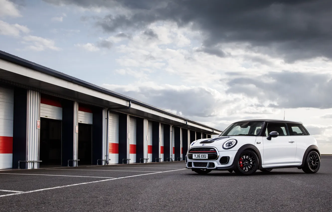 Photo wallpaper white, Mini, Cooper, mini, Cooper, F56