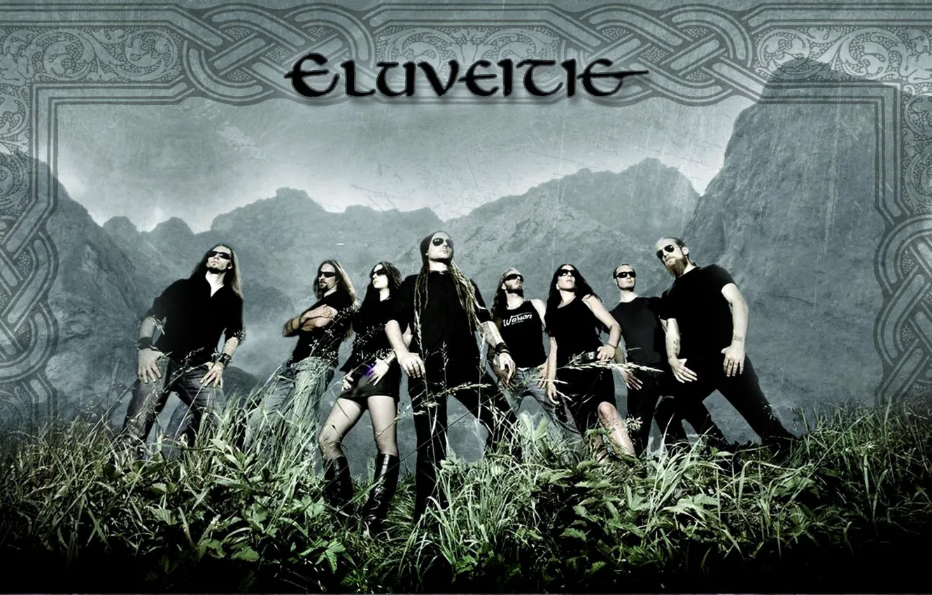 Photo wallpaper Switzerland, Eluveitie, Folk/Melodic Death Metal