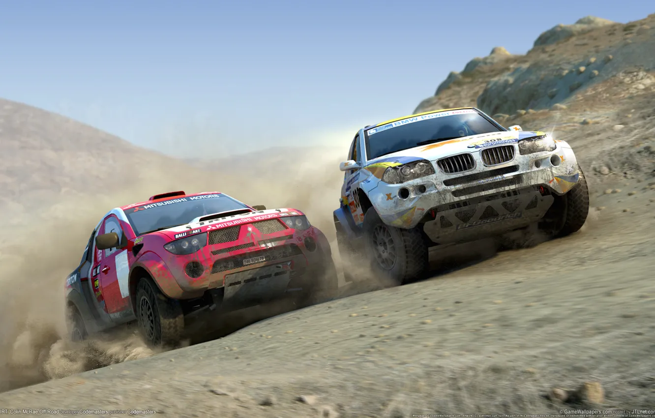 Photo wallpaper the game, race, Dirt