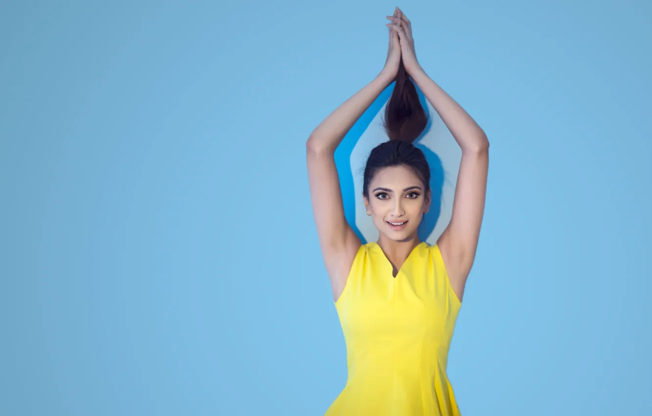 Photo wallpaper girl, hot, sexy, eyes, smile, beautiful, figure, model