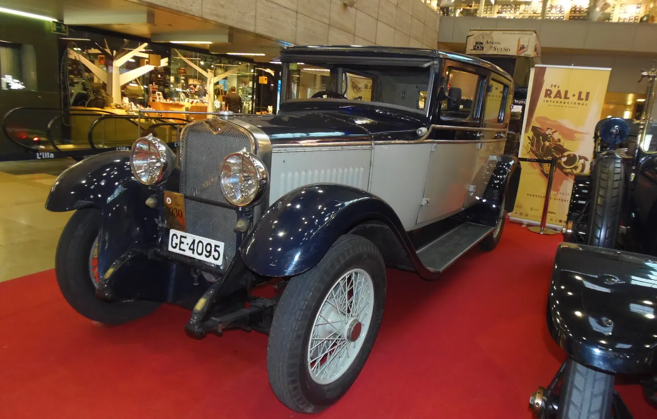 Photo wallpaper classic, rarity, Hispano Suiza T48 1930