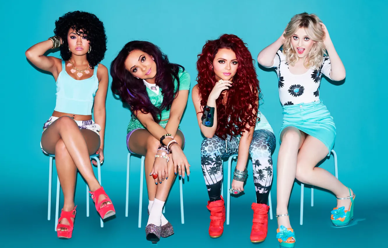 Photo wallpaper Little Mix, Leigh-Anne Pinnock, British girl group, Perrie Louise Edwards, Jade Amelia Thirlwall, Jessica Louise …