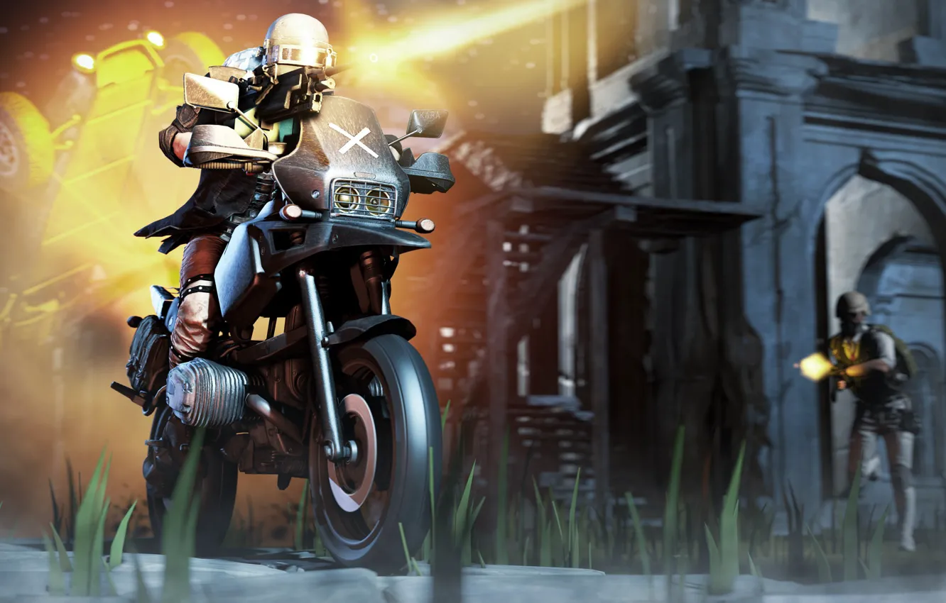 Photo wallpaper the game, game, playerunknown, pubg