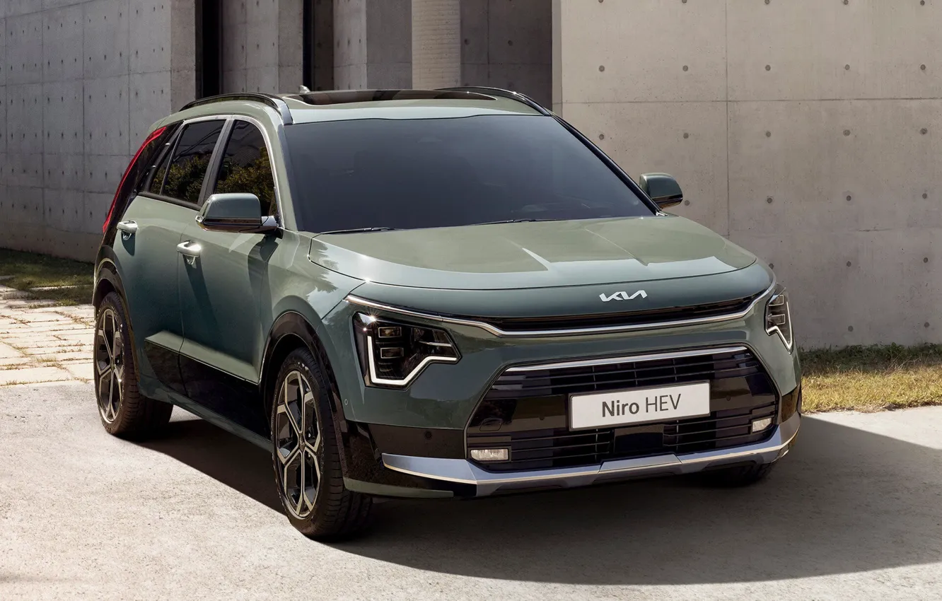 Photo wallpaper KIA, HEV, crossover, exterior, Kia Niro