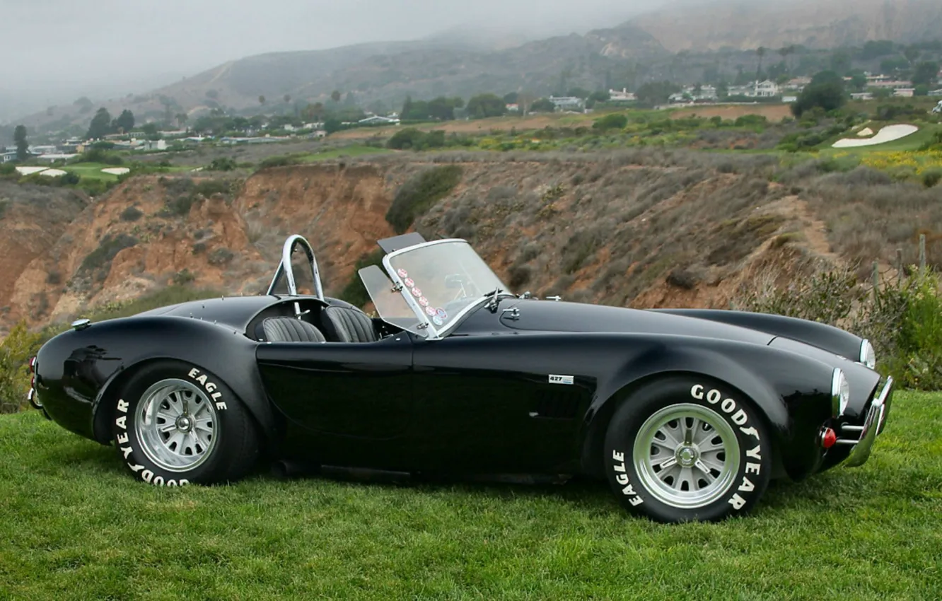 Photo wallpaper Roadster, Shelby, Cobra, 1966, 427