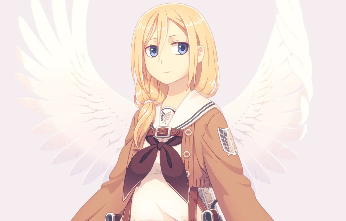 Photo wallpaper soldier, anime, Queen, angel, asian, manga, japanese, asiatic