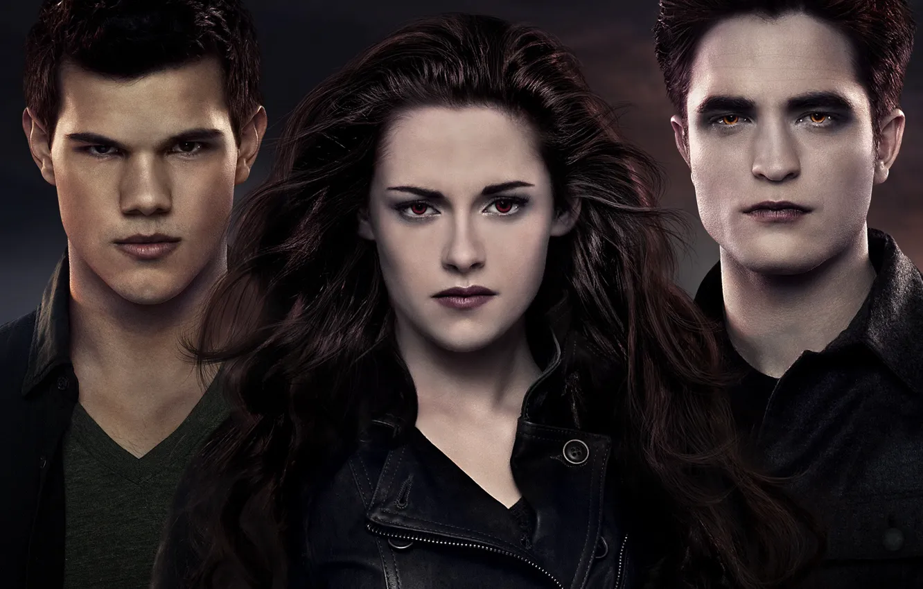 Photo wallpaper Edward, Bella, the main characters, Jacob, The Twilight Saga Dawn, The Twilight Saga Breaking Dawn …