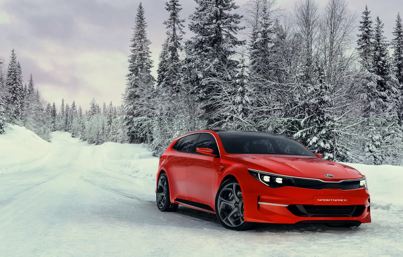 Photo wallpaper Concept, Kia, Kia, 2015, Sportspace