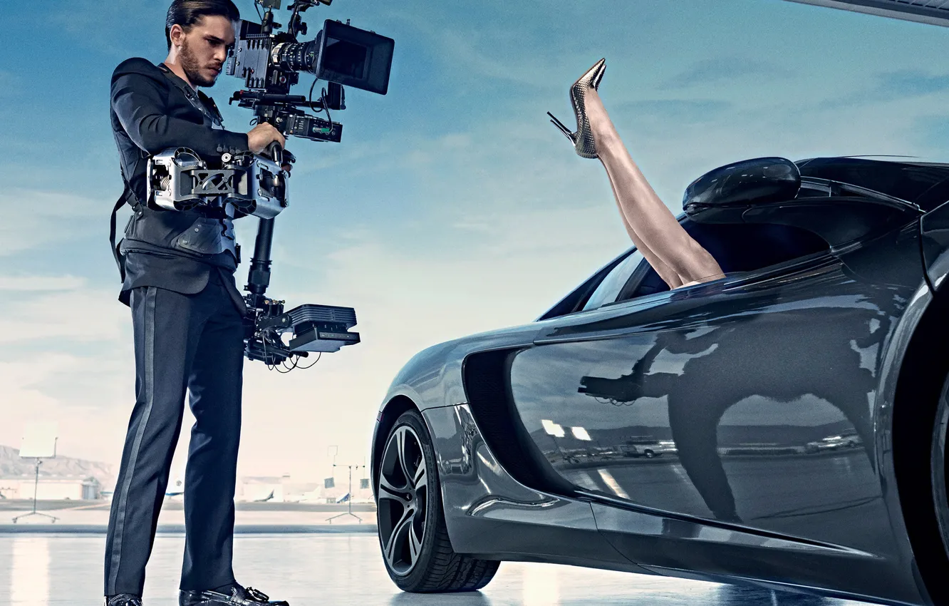 Photo wallpaper photoshoot, brand, Kit Harington, Kit Harington, Jimmy Choo