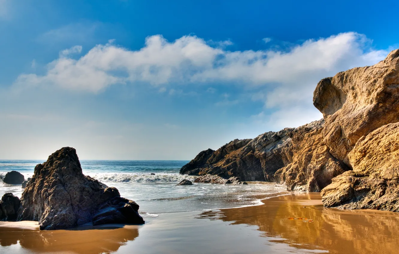 Photo wallpaper nature, beautiful, Land, Malibu