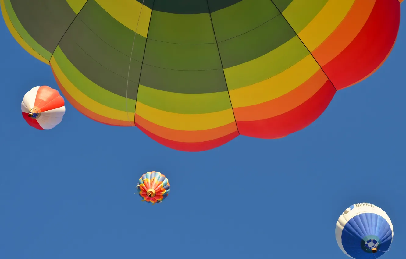 Photo wallpaper the sky, USA, New Mexico, Albuquerque, International balloon festival