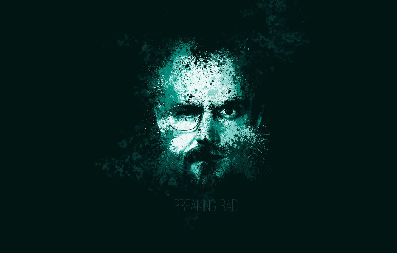 Photo wallpaper paint, blot, the series, chemistry, breaking bad