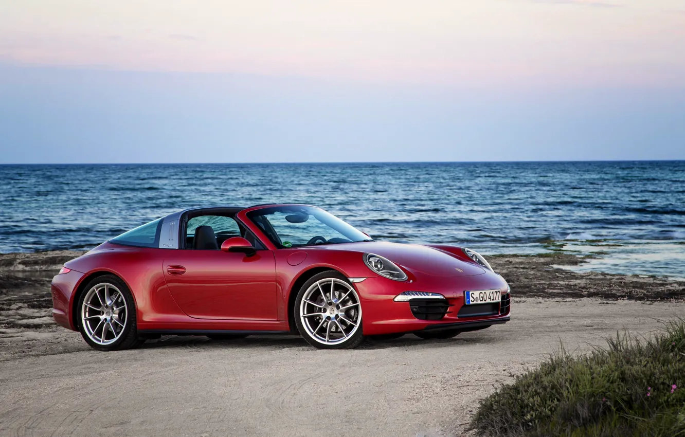 Photo wallpaper 911, Porsche, Porsche, 991, 2014, Targa 4