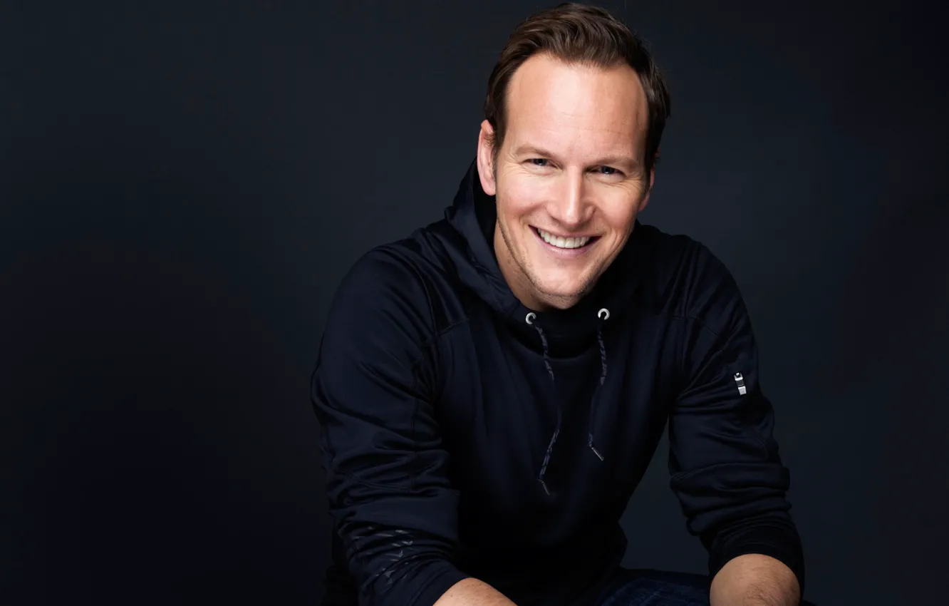 Photo wallpaper smile, background, photographer, actor, Patrick Wilson, Patrick Wilson, Victoria Will